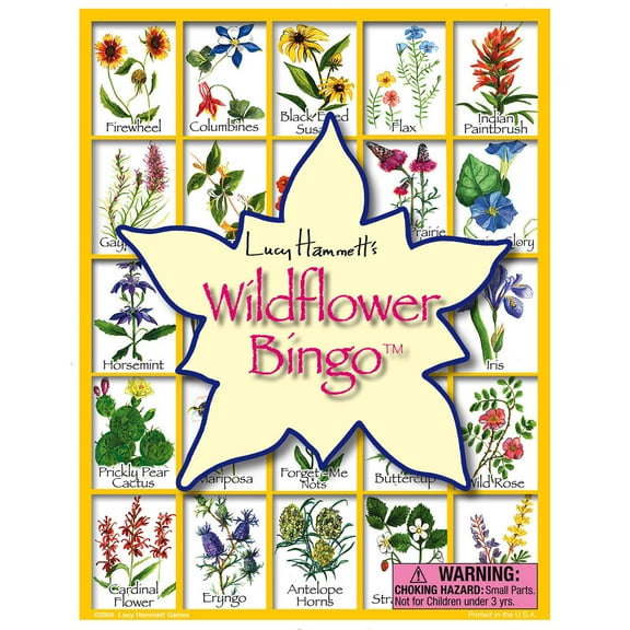 Lucy Hammett Wildflower Bingo