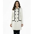 thumbnail image 1 of Lucy Paris Double Breasted Textured Trench Coat, 1 of 5