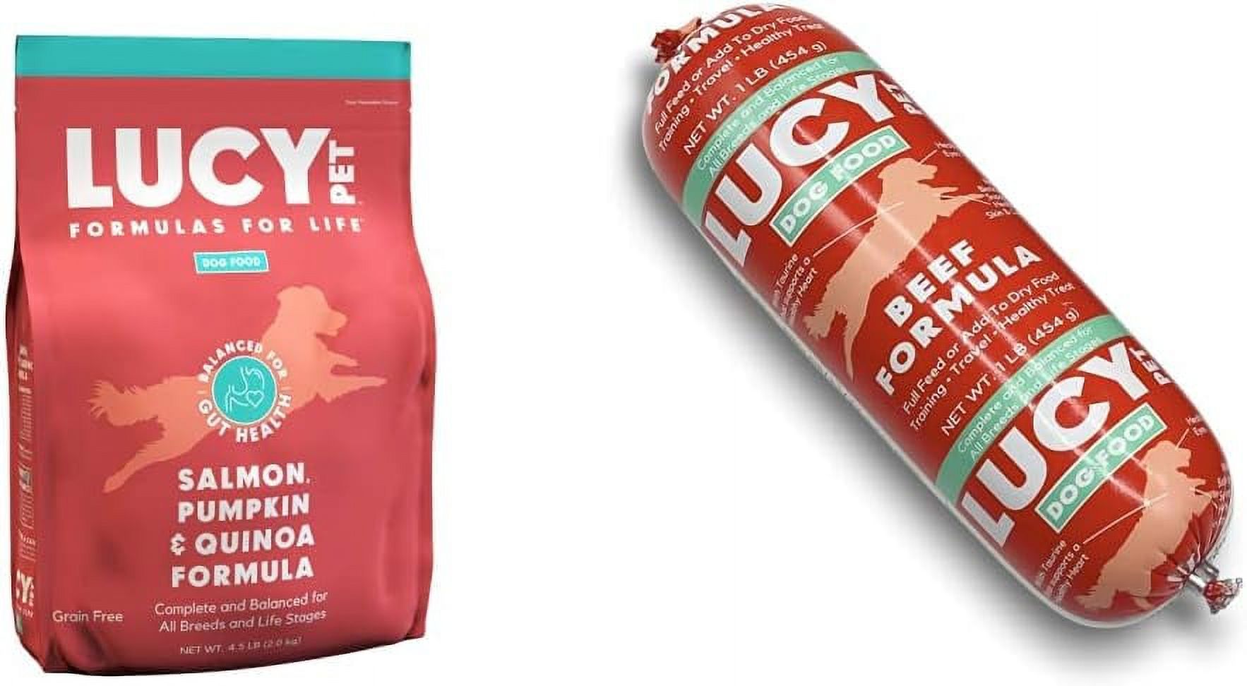 Lucy Pet Formulas for Life Salmon, Pumpkin, & Quinoa Dry Dog Food, All