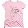 thumbnail image 1 of Lucy-Rumba Dance Short Sleeve Womens Tee, Pink - Small, 1 of 1