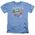 thumbnail image 1 of Lucy-The Best Present Adult Heather Tee- Light Blue - Small, 1 of 1
