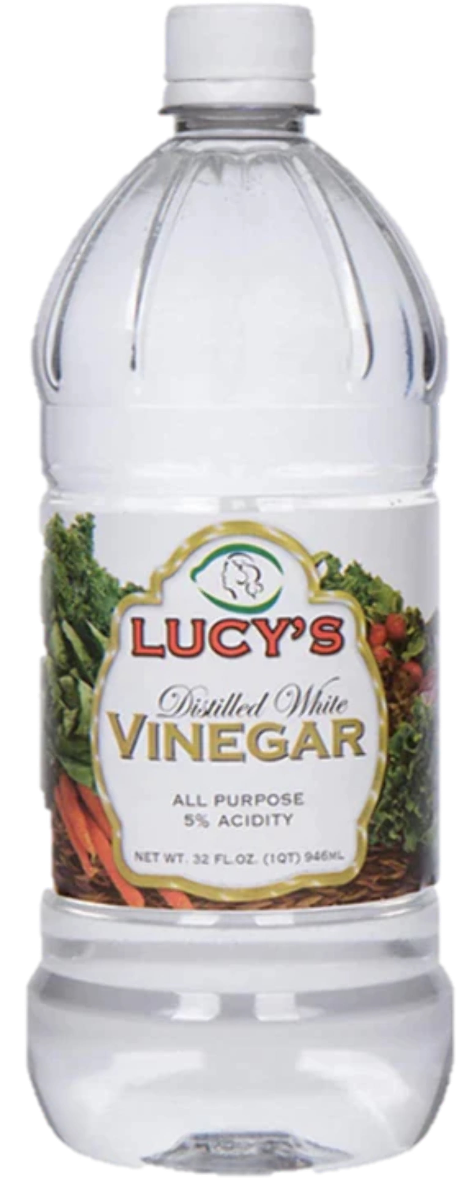 Lucy's Distilled White Vinegar 5% Acidity 32 oz