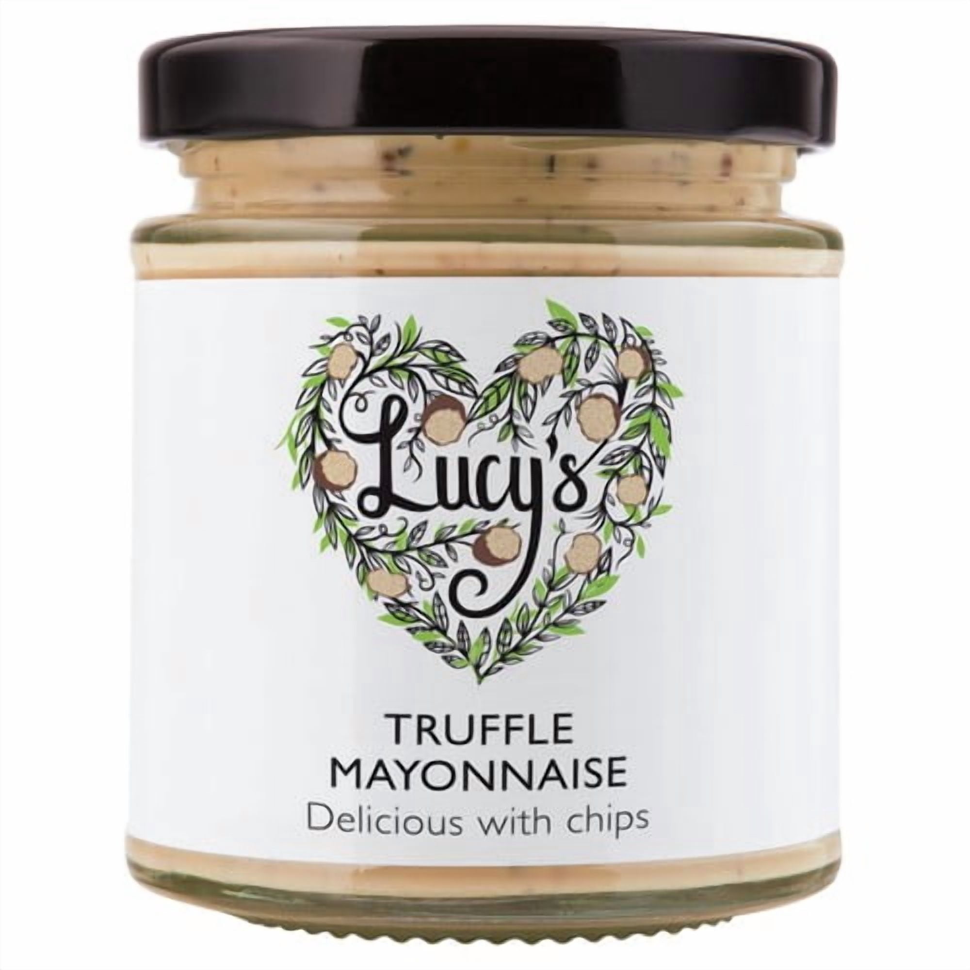 Lucy's Dressings Truffle Mayonnaise 175g, British Import (Pack of 2)