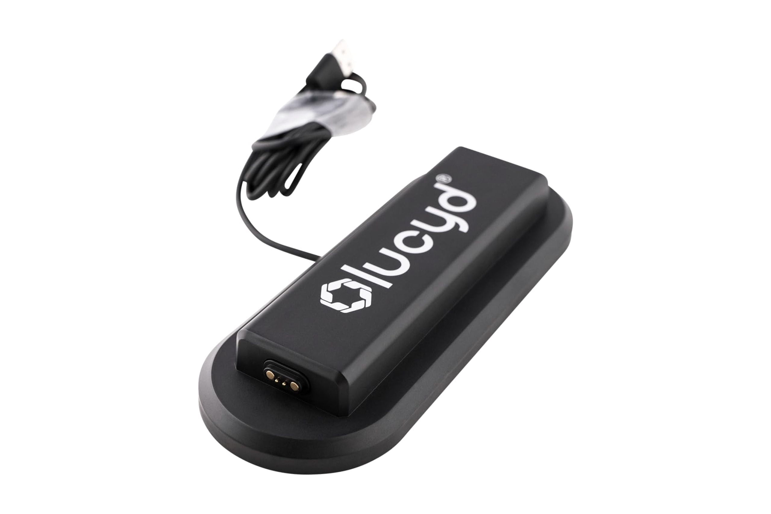 Lucyd Lyte Charging Dock 2.0 - Portable Wireless Charging Pad for Lucyd Smart Glasses, Bluetooth Smart Sunglasses, Phones, and USB Devices - Ideal for Office, Nightstand, Desk, and Travel
