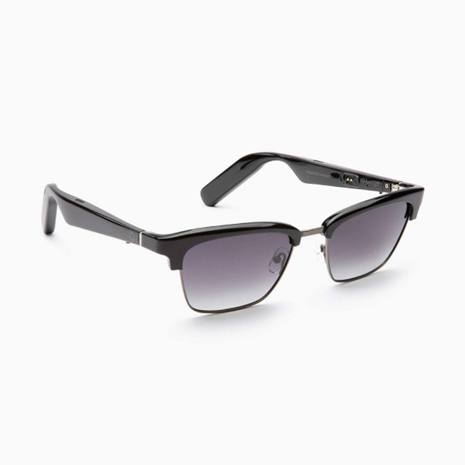 Lucyd Smart Open Ear UV Sunglasses for Men & Women - Noise-Canceling Microphones  Perfect for Driving & Meetings  Earthbound XL