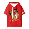 thumbnail image 1 of Ludacris Get Back Hooded Short Sleeve Jersey Casual Tshirt Hip Hop Baseball Uniform, 1 of 2
