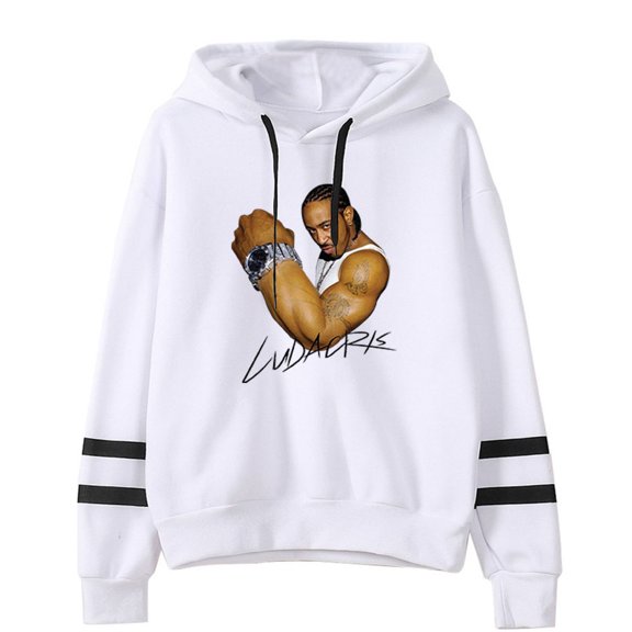 Ludacris Get Back Pullovers Hoodies Casual Pocketless Sweatshirts Hip Hop Clothes