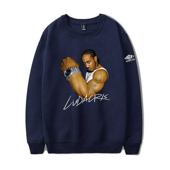 Ludacris Get Back Sweatshirts Vintage 90s Crewneck Hip Hop Long Sleeve Casual Tops