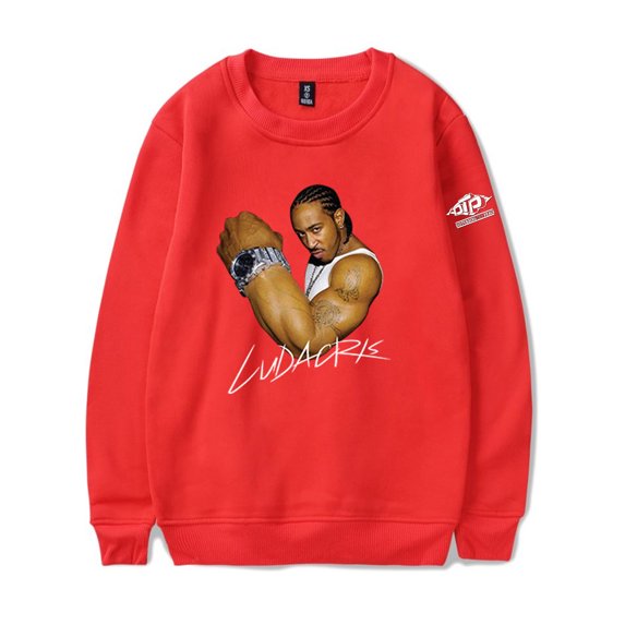 Ludacris Get Back Sweatshirts Vintage 90s Crewneck Hip Hop Long Sleeve Casual Tops
