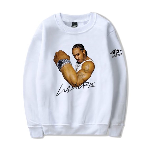 Ludacris Get Back Sweatshirts Vintage 90s Crewneck Hip Hop Long Sleeve Casual Tops