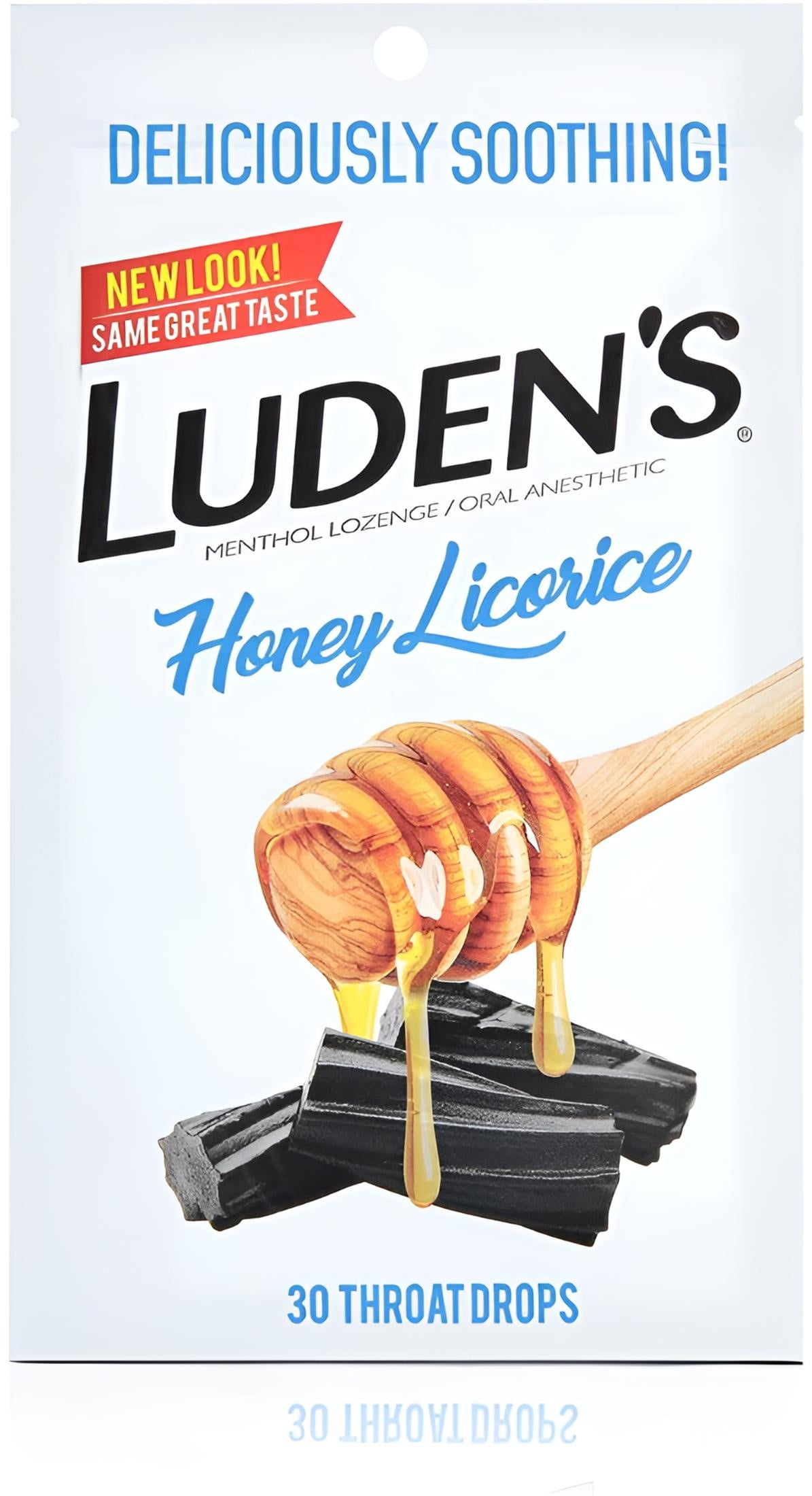 Luden's Throat Drops, Honey Licorice, 30 ea (Pack of 3)