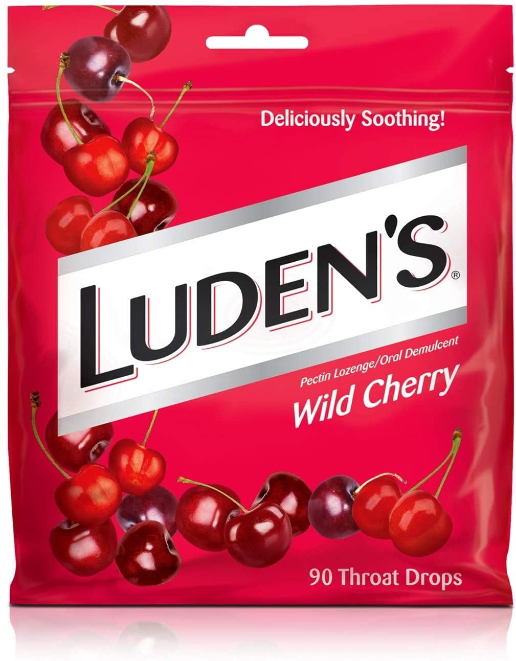 Luden's Throat Drops Wild Cherry 90 Each (Pack of 3)