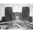 thumbnail image 1 of Ludendorff Bridge Spanning The Rhine River At Remagan History (36 x 24), 1 of 2