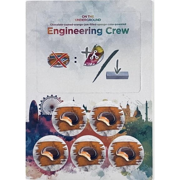 LudiCreations  On the Underground Engineering Mini-Expansion Board Game