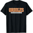 thumbnail image 1 of Ludington Orioles Baseball Classic Cotton Tee Team Graphic T-Shirt, 1 of 4