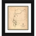 thumbnail image 1 of Ludlow 20x23 Black Ornate Wood Framed with Double Matting Museum Art Print Titled - South Dakota Black Hills - Ludlow 1874, 1 of 4
