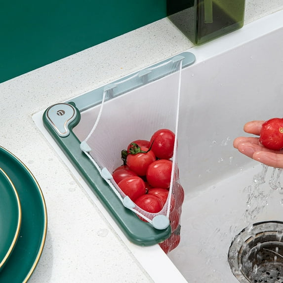 Ludlz 1 Set Kitchen Sink Filter Mesh Bag Strong Load Bearing Filter Reusable Garbage Storage Net Household Supplies