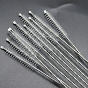Ludlz 10Pcs Stainless Steel Drinking Straw Cleaner Brush Kit - Extra Long Pipe Cleaners, Straw Cleaning Brush for Tumbler, Sippy Cup, Bottle and Tube Cleaner Kitchen Tool
