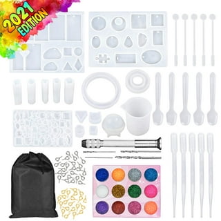 Insnug Epoxy Resin Kit for Beginners - Silicone Molds UV Light Clear  Casting DIY Kits Jewelry Bracelet Making Kits Supplies Necklace Keychain  Bracelet Arts and Crafts Resin Bundle (Jewelry Set)