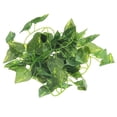 thumbnail image 1 of Ludlz 2m Artificial Ivy Leaf Plants Fake Vine Hanging Garland Greenery Foliage for Home Kitchen Garden Office Wedding Wall Decor Plant Garland for Reptiles Terrarium, 1 of 2