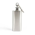 thumbnail image 1 of Ludlz 2oz Stainless Steel Keychain Flask Mini Wine Bottle Stainless Steel Liquor Hip Flask with Screw Cap Portable, 1 of 6