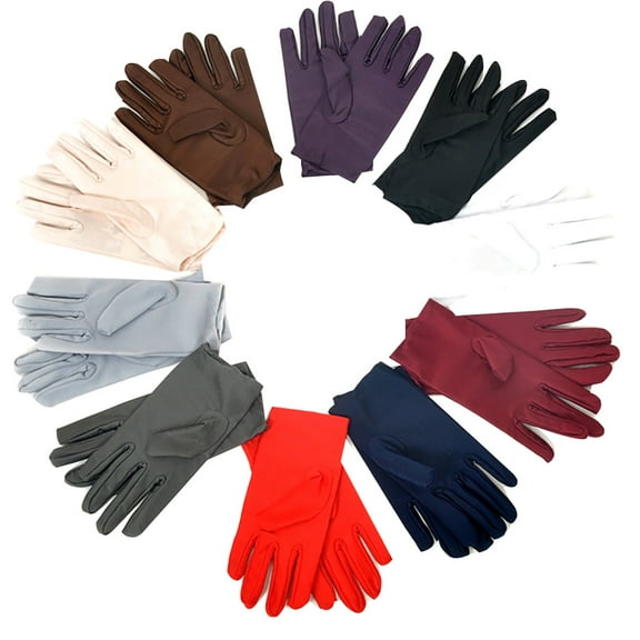 Ludlz 3 Pairs Cotton Gloves, Resuable Soft Works Glove or Moisturizing Dry Hands Coin Jewelry Silver Archival Costume Inspection