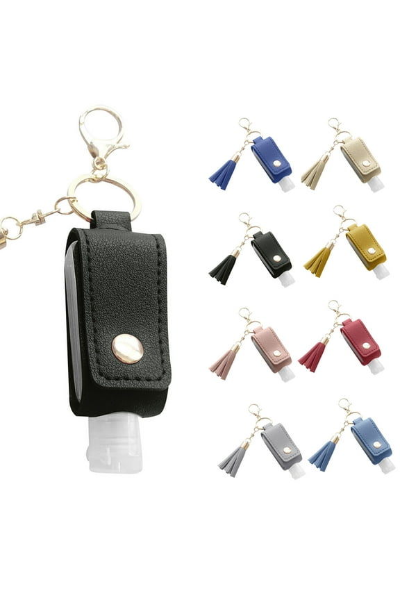 30ml Hand Sanitizer Holder keychain, , Refillable Containers hand sanitizer holder lanyards key chain