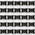 thumbnail image 1 of Ludlz 30x50cm Alphabet Crown Throw Pillow Case Cushion Cover Sofa Bed Car Decoration, 1 of 8