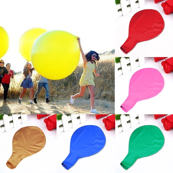 Ludlz 36 Inch Giant Latex Balloons Large Thickened Extra Strong Jumbo Big for Baby Shower Garland Wedding Photo Booth Birthday Party Supplies Arch Decoration Engagement