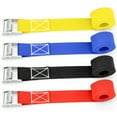 thumbnail image 1 of Ludlz 5m Adjustable Luggage Motorcycle Belt Zine Alloy Buckle Fastener Wrap Strap, 1 of 7