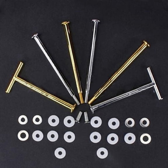 Ludlz Accent Plates,2 or 3 Tier Cake Stand Fittings Hardware Holder for Wedding and Party - Multi-Style 2 Or 3 Tier Plate Handle Fitting Hardware Rod Tool Cake Plate Stand