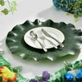 thumbnail image 1 of Ludlz Artificial Lotus Leaf Kitchen Placemat Mat Bowl Anti-Slip Pad Props Table Decor, 1 of 6