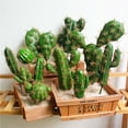 thumbnail image 1 of Ludlz Artificial Succulent Plants Artificial Cacti Arrangement Mini Fake Cactus for Home Decor and Office Decoration 1Pc Foam Artificial Cactus Succulent Plant Bonsai Office Desk Home Party Decor, 1 of 2