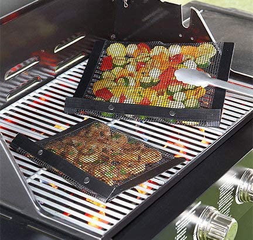 Ludlz BBQ Grill Mesh Bag , Non Stick Grilling Bag, BBQ Grill