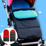 Ludlz Baby Sleeping Bag Universal 3 in 1 Stroller Annex Mat Footmuff Cover Stroller Bunting Bag Waterproof Windproof Cold-Proof Detachable Pushchair Pram Warm Mat Sleeping Sack Bag