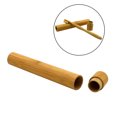 thumbnail image 1 of Ludlz Bamboo Toothbrush Tube Travel Toothbrush Case, Natural Bamboo Toothbrushes and Biodegradable Toothbrush Holder, Portable Travel Camping Bathroom Accessory, 1 of 6