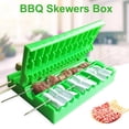 thumbnail image 1 of Ludlz Barbecue Skewers Meat Skewer Tool Kebab Making Box BBQ Grill Food Beef Maker Kit, 1 of 2