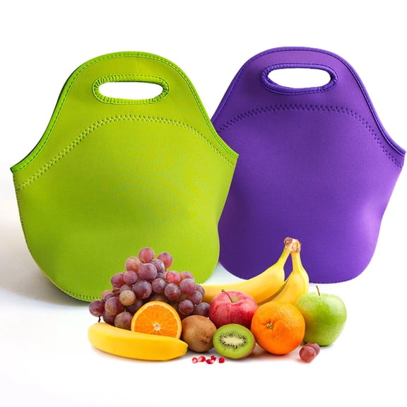 Ludlz Bento Bag Waterproof Anti-scratch Portable Picnic Lunch Food Carrying Handbag Daily Use