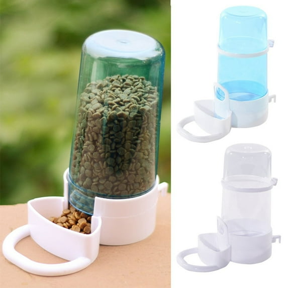 Ludlz Bottle Automatic Large Capacity Plastic Durable Hard Bird Feeders for Hamster