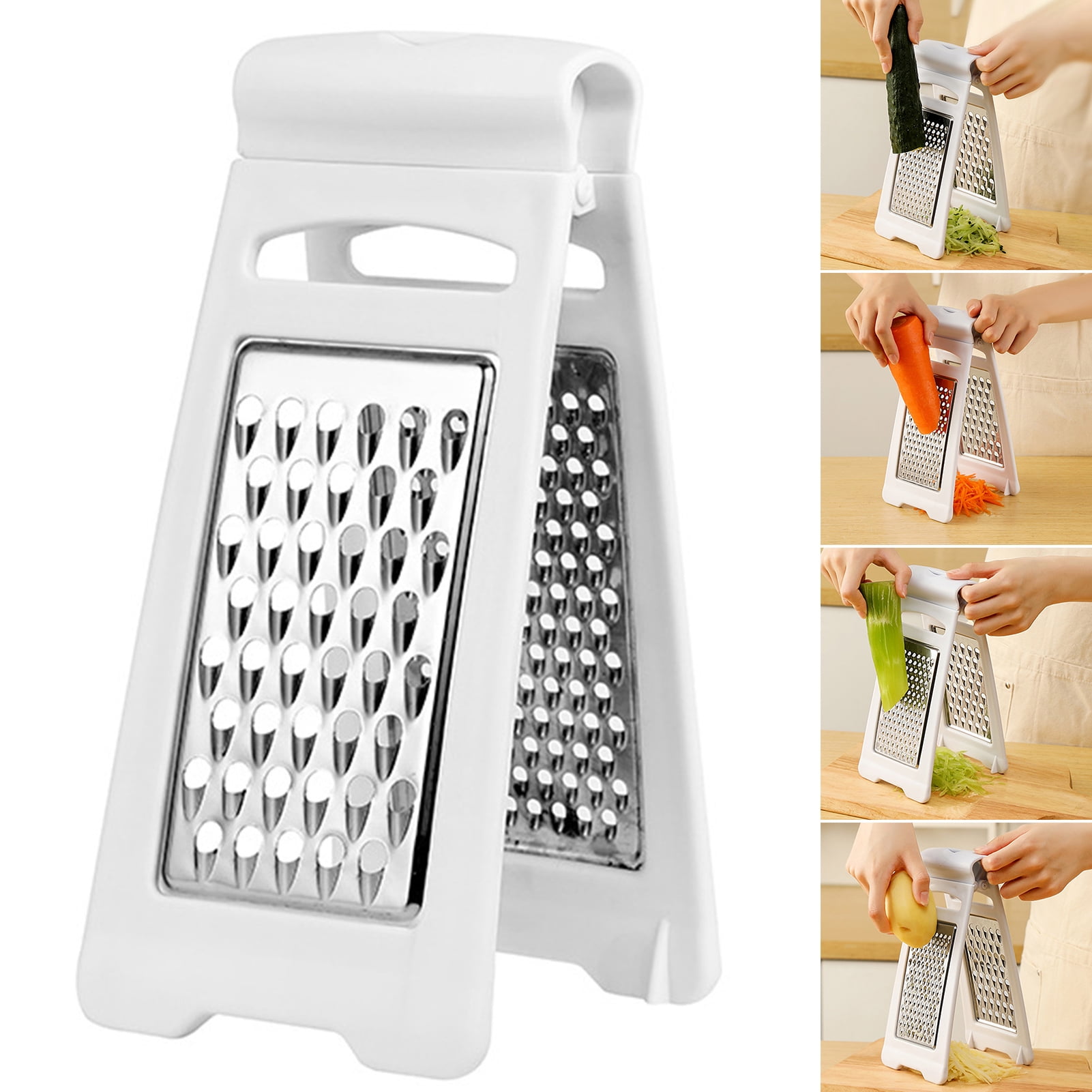 Ludlz Vegetable Peeler with Container, Kitchen Peeler Slicer Shredders ,  Dishwasher Safe Julienne Peeler for Veggies and Fruits 