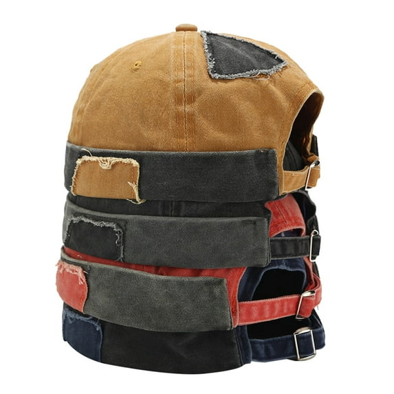 Ludlz Cotton Brimless Docker Cap Adjustable Street Casual Lovers Visor-Less Sailor Skullcap Beanie Hat