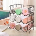thumbnail image 1 of Ludlz Cup Storage Rack Multi-Grid Water Bottle Storage Holder Reusable Cup Organizer for Home Kitchen Table, 1 of 8