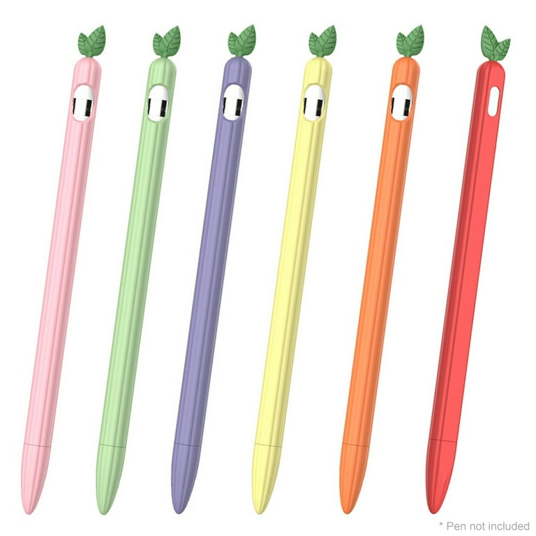 Carrot Molding Soft Silicone Pencil Case YZ5252 