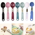 thumbnail image 1 of Ludlz Digital Spoon Scale with Hanging Hole LCD Display Food Grade Plastic Spoon 0.1-500g Measurement Portable Food Flour Pet Food Electronic Measuring Spoon Kitchen Gadget, 1 of 8