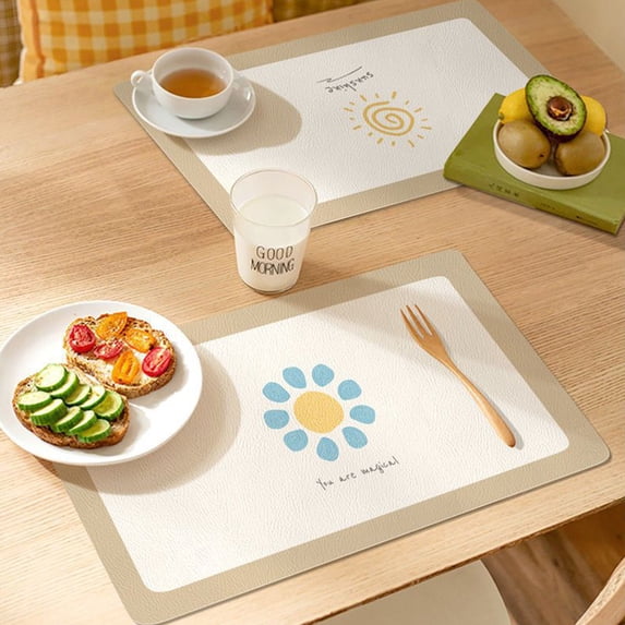 Ludlz Dish Drying Mat Coffee Mat Super Absorbent Dish Draining Mat Easy Clean Rectangle Kitchen Counter Drying Mat