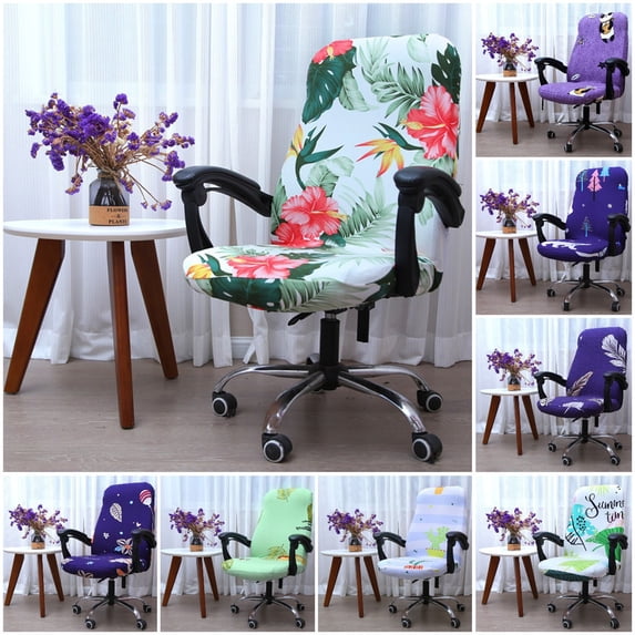 Ludlz Elastic Furniture Cover Versatile Polyester Split Stretch Chair Protector for Home