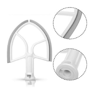 Flex Edge Beater for KitchenAid 5.5-6 QT Bowl-Lift Stand Mixer with 2  Kitchen Accessories, Flat Beater Paddle with Flexible Silicone Edges Bowl