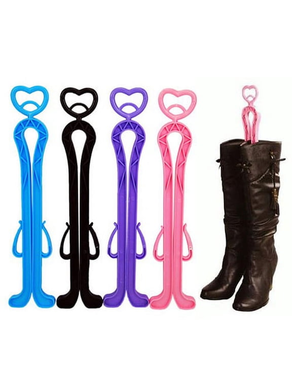 Folding Boot Shaper Stands Boots Knee High Shoes Clip Support Stand Plastic Long Boots Shaper Supporter Shaft Keeper Holder Organizer Storage Hanger