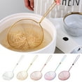 thumbnail image 1 of Ludlz Fried Net Multipurpose Anti-rust Weld Firmly Creative Comfortable Grip Anti-scalding High Temperature Resistant Stainless Steel Colander Spoon Home Supply, 1 of 8