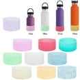 thumbnail image 1 of Ludlz Glitter Silicone Water Bottle Boot Sleeve Non-slip Insulation Cup Bottom Protector Anti-scalding Flask Cup Bottom Bumper Water Cup Protective Accessories, 1 of 8